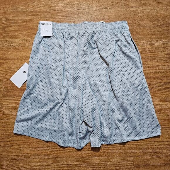 Nike Authentics Practice Shorts Reversible Men's Large L Navy Grey FN0671-077 SE - Picture 9 of 16